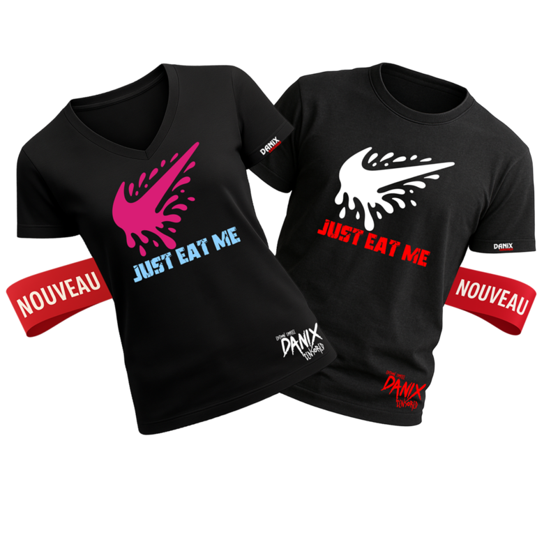 Tshirt JUST EAT ME [DANIX CENSORED]